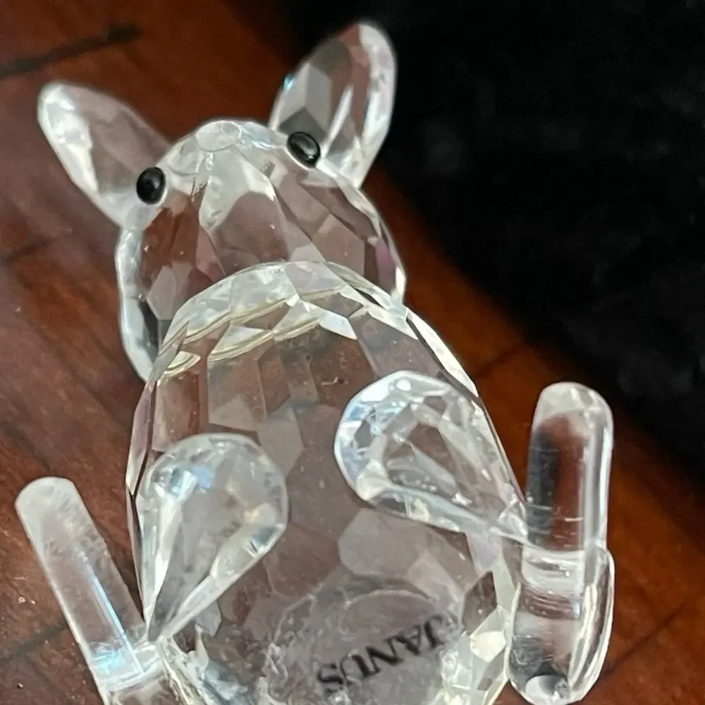 Swarovski crystal bunny